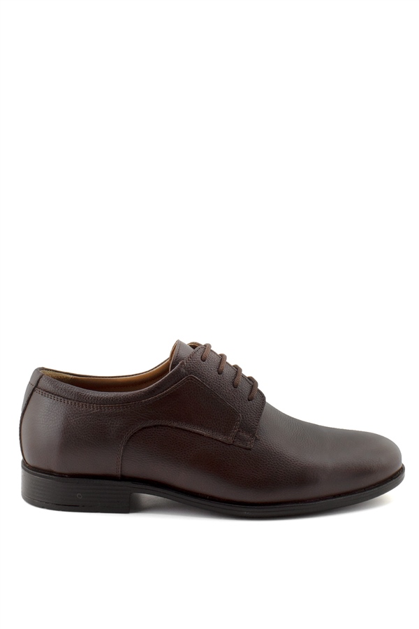 Bemsa 693-1C Erkek Hakiki Deri Klasik Ayakkabı Kahverengi