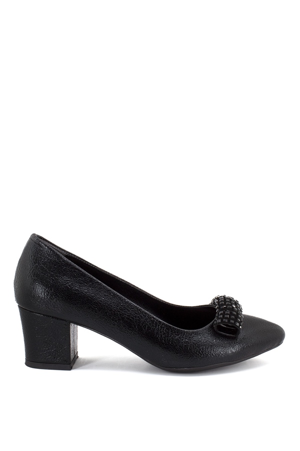 Elit BtnErd411C Kadın Topuklu Ayakkabı Siyah