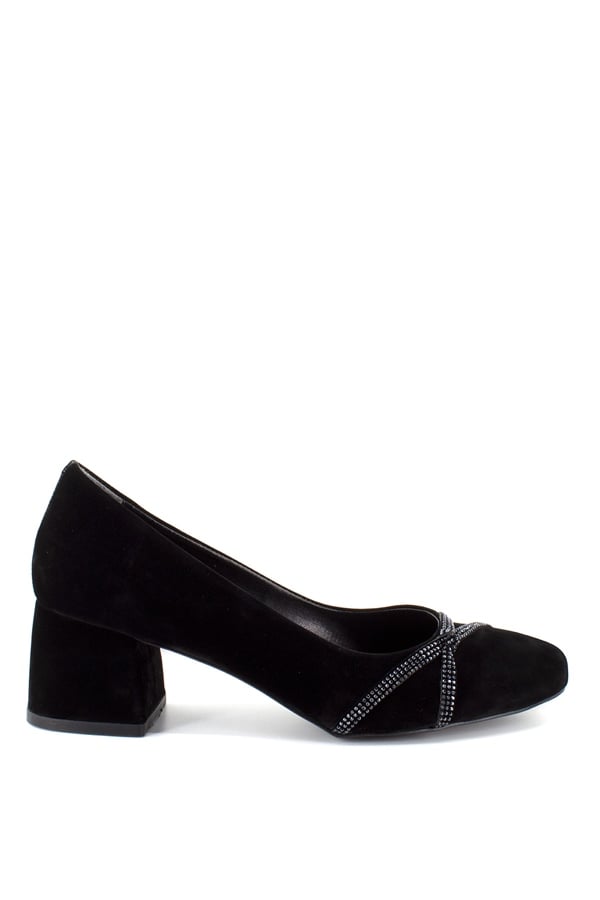 Elit J749 Kadın Topuklu Ayakkabı Siyah
