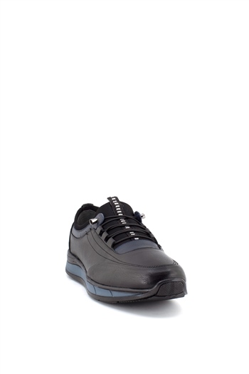 Bemsa 1980C Erkek Hakiki Deri Günlük Ayakkabı Siyah
