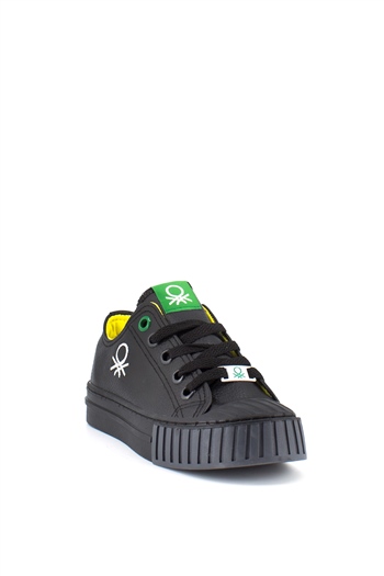Benetton BN-30557 Filet Erkek Çocuk Spor Ayakkabı Siyah - Gri