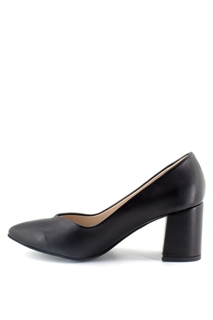 Elit 10B Kadın Topuklu Ayakkabı Siyah