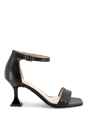 Elit 1967 Kadın Topuklu Ayakkabı Siyah