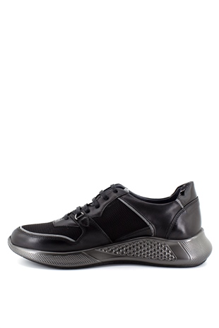 Elit E2705 Erkek Hakiki Deri Günlük Ayakkabı Siyah