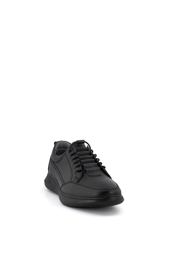 Elit MK4006C Erkek Hakiki Deri Günlük Ayakkabı Siyah