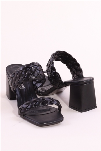 Elit Mst1080C Kadın Topuklu Ayakkabı Siyah