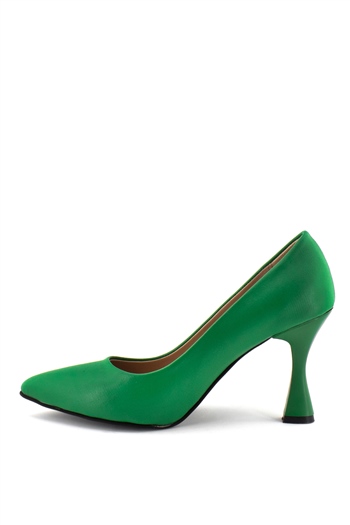 Elit Mst1337C Kadın Stiletto Yeşil