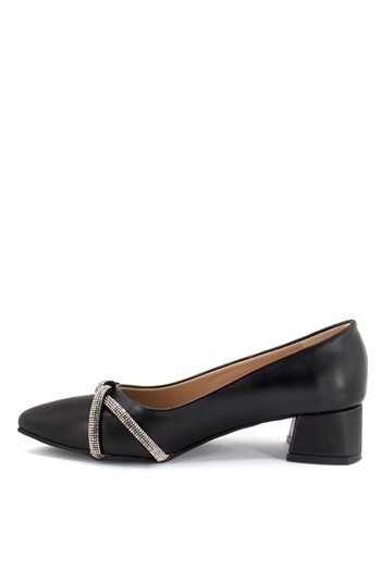 Elit Mst522C Kadın Topuklu Ayakkabı Siyah