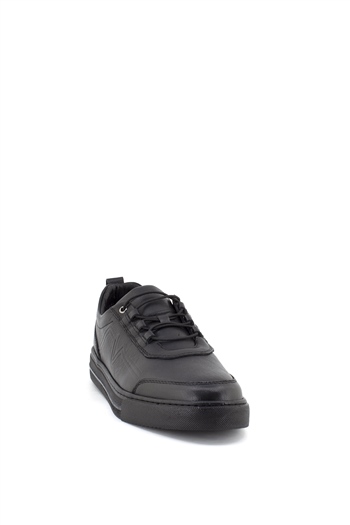 Elit Srr5735 Erkek Hakiki Deri Günlük Ayakkabı Siyah