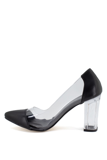 Elit ThEmc22C Kadın Topuklu Ayakkabı Siyah