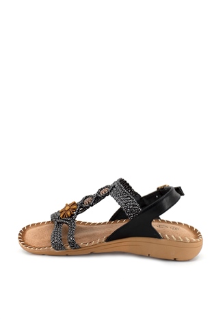 Guja 15039 Kadın Sandalet Siyah