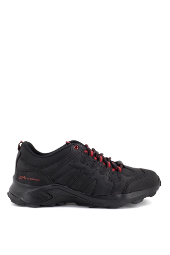 M.P 212-2072MR Erkek Spor Ayakkabı Siyah - Kırmızı