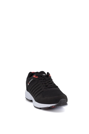 M.P 221-6803MR Erkek Spor Ayakkabı Siyah - Kırmızı