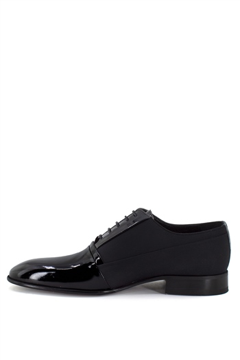 Marcomen 10535R Erkek Hakiki Deri Klasik Ayakkabı Siyah