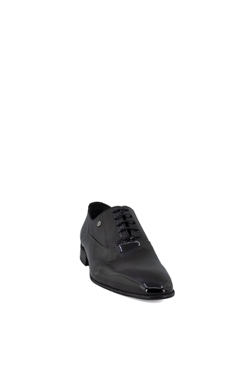 Marcomen 11451S Erkek Hakiki Deri Klasik Ayakkabı Siyah