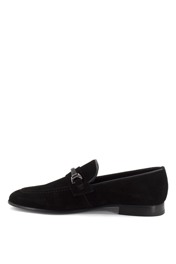 Marcomen 13059S Erkek Hakiki Deri Klasik Ayakkabı Siyah