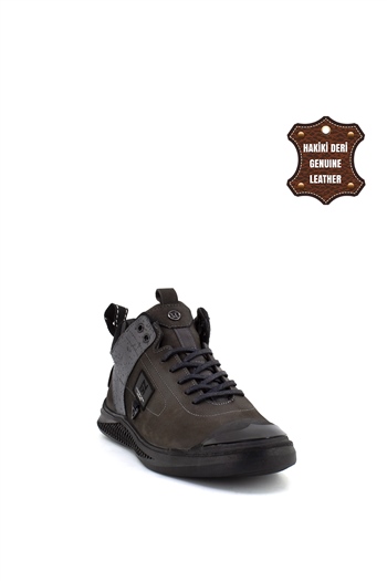 Marcomen 152-16106N  Erkek Deri Günlük Ayakkabı Füme