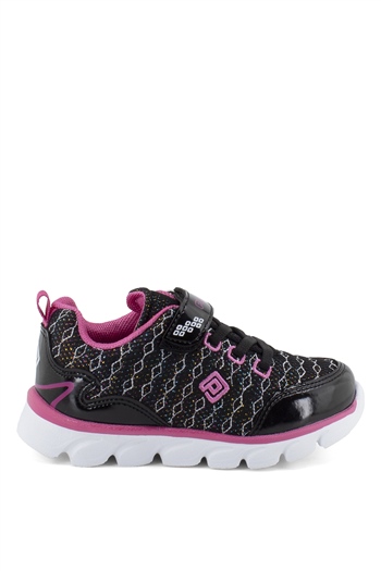 Pepino PY22-1259 Patik Kız Çocuk Spor Ayakkabı Siyah
