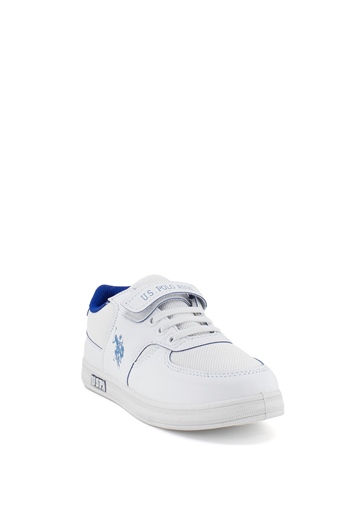 U.S. Polo AsPoloT4 Erkek Çocuk Spor Ayakkabı Beyaz - Mavi